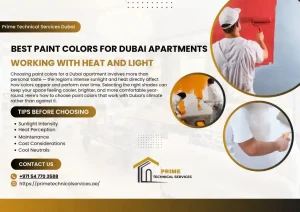 Best Paint Colors for Dubai Apartments: Working With Heat and Light