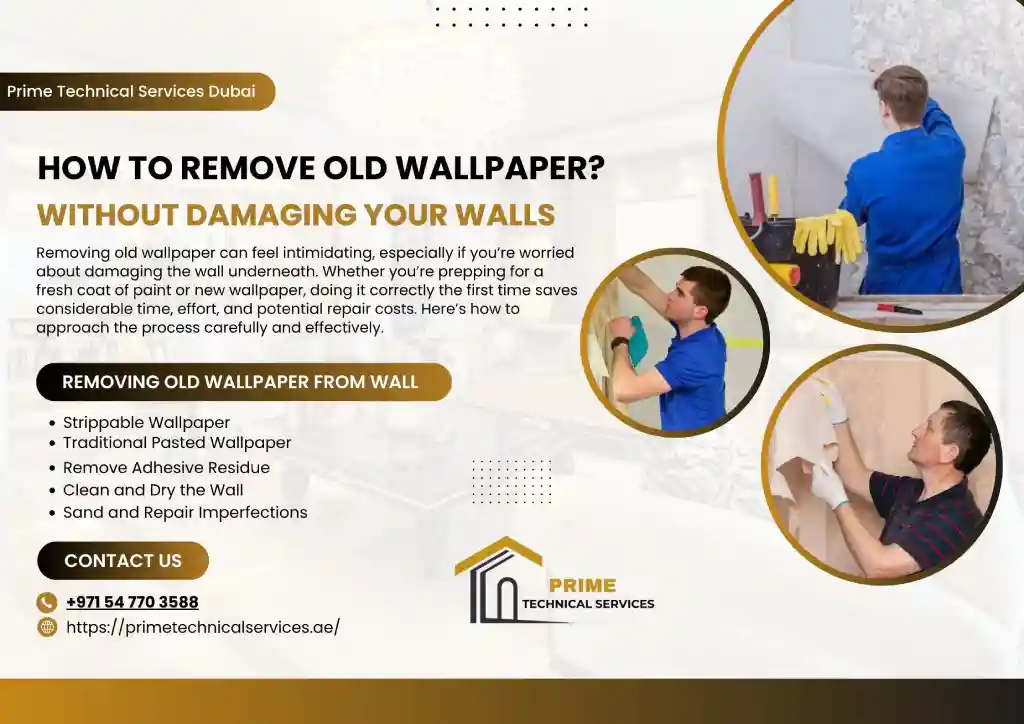 How to Remove Old Wallpaper Without Damaging Your Walls